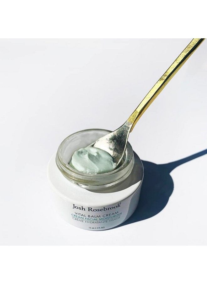 Josh Rosebrook Vital Balm Cream High Performance Antioxidant Rich Facial Moisturizer Protects Skin Barrier For All Skin Types Including Dehydrated And Mature. 22Ml .75 Oz  - Image 5