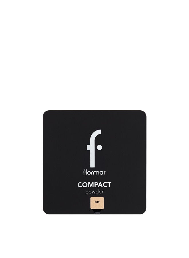 flormar Compact Face Powder 11 Grams 089 Medium Cream - Image 2