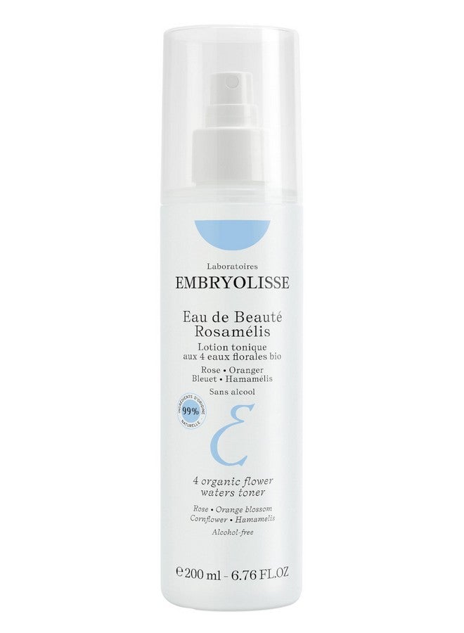 Embryolisse Eau de Beaute Rosamelis, Nourishing Floral Face Toner for All Skin Types, with Organic Flower Waters, 200 Ml. - Image 1