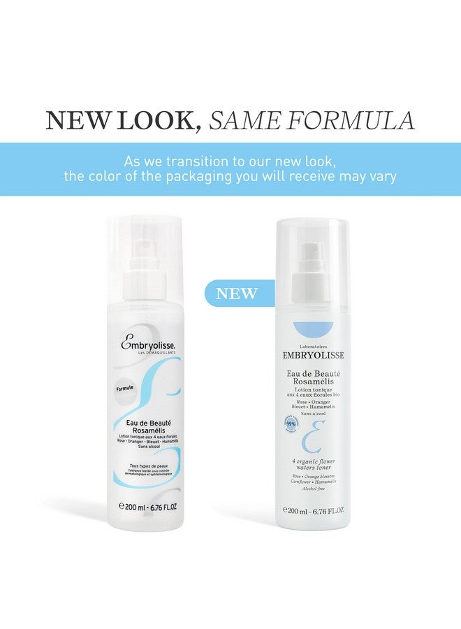 Embryolisse Eau de Beaute Rosamelis, Nourishing Floral Face Toner for All Skin Types, with Organic Flower Waters, 200 Ml. - Image 2