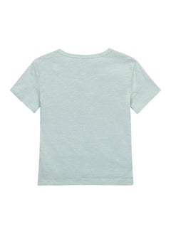 MINOTI Kids Boys  Classic T-Shirt With Buttons  - Image 2