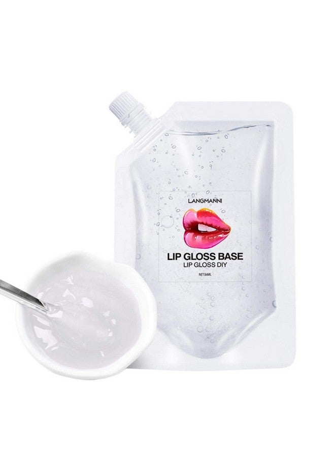 Bericher Transparent Lip Gloss ，Moisturize Lip Gloss Base Lip Gloss Base Oil Material Lip Makeup Primers Primer For Diy Handmade Lip Balms Lip Gloss 1.69Fl.Oz(1 Pcsclear) - Image 1