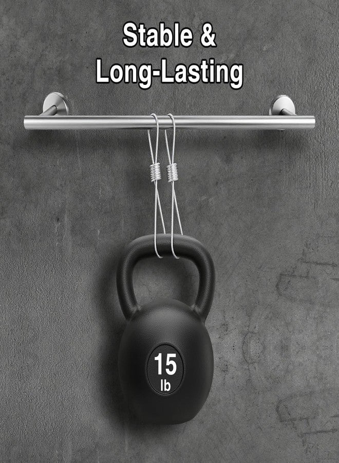 LFSEMINI 24 Inch Towel Bar for Bathroom Wall, Stainless Steel Towel Rack Wall Mounted(1 Pack, Brushed Nickel) - Image 5