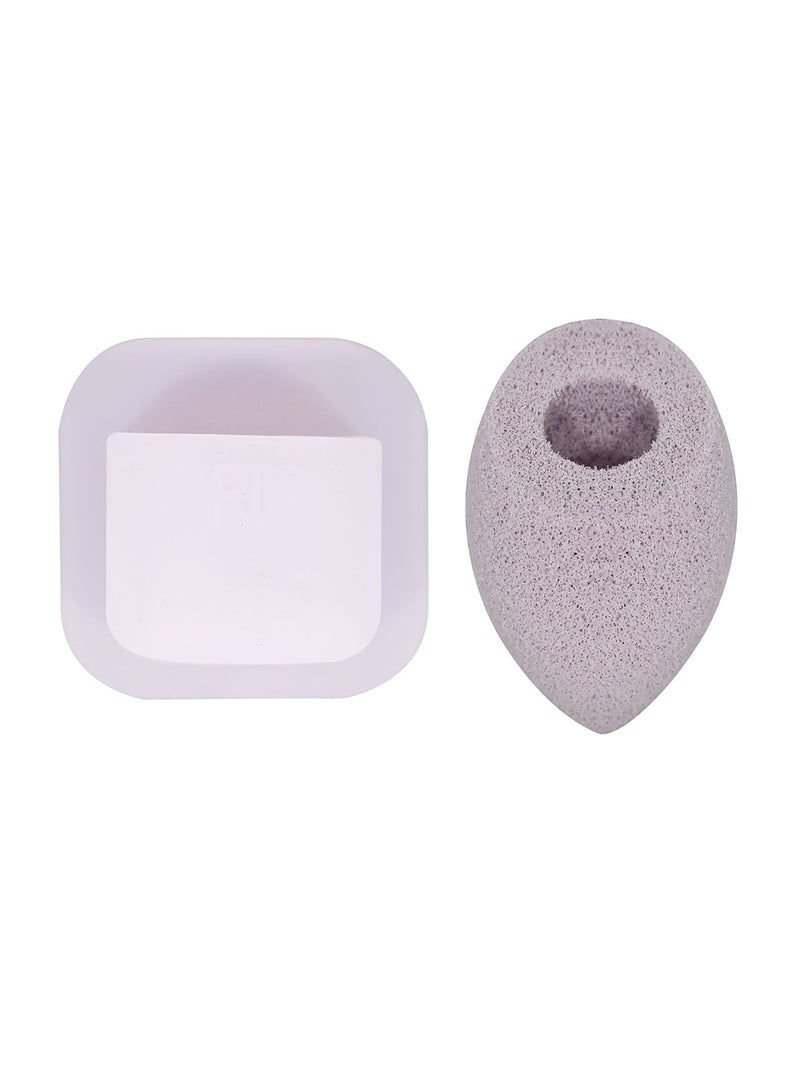 REAL TECHNIQUES Miracle Cleansing Sponge With Keeper Multicolour - Image 2
