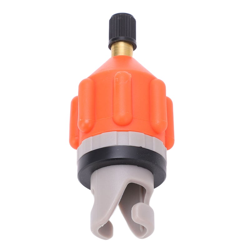 Paddle Board Pump Adapter 7.8cm X 2cm Orange Nylon Leakproof Durable - Threaded Connection Sealed Air Pump Adapter for Paddle Boards Assault Boats Rubber Boats - Image 5