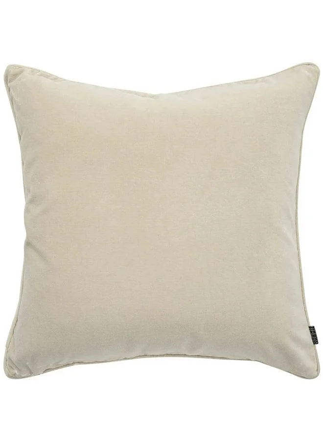 KNOT HOME Cushion Marissa Bianca (with filler) Pillow Knot Home Cover Set for Modern Sofa Contemporary Living Room Bedroom and Office Soft Washable