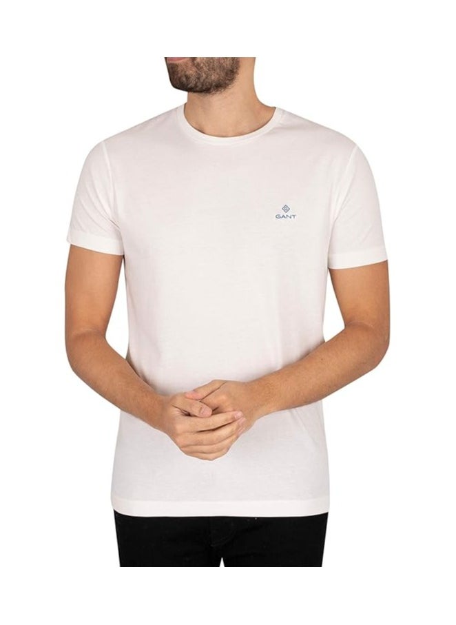 GANT - GANT Men's The Original T-shirt Regular Fit White - Image 1