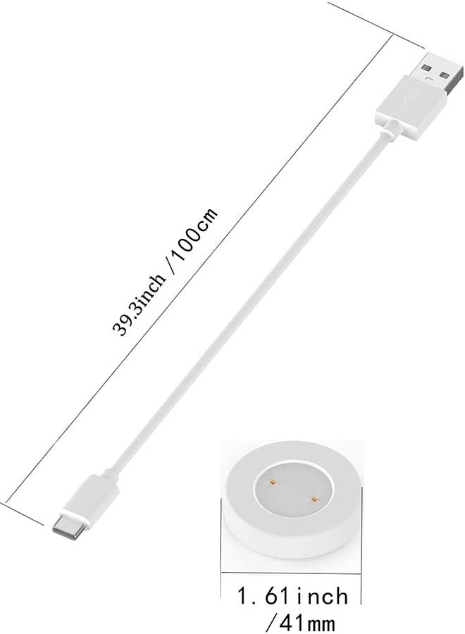 Tersely 2Pcs Magnetic USB Charger Cable, Fast Charging Cable Dock For Huawei Watch GT2/GT 2E/ECG, for Honor Watch Magic2 GS pro Smart Watch Accessories - Image 3