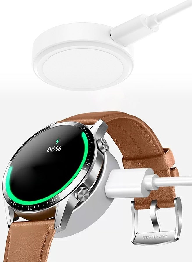 Tersely 2Pcs Magnetic USB Charger Cable, Fast Charging Cable Dock For Huawei Watch GT2/GT 2E/ECG, for Honor Watch Magic2 GS pro Smart Watch Accessories - Image 4