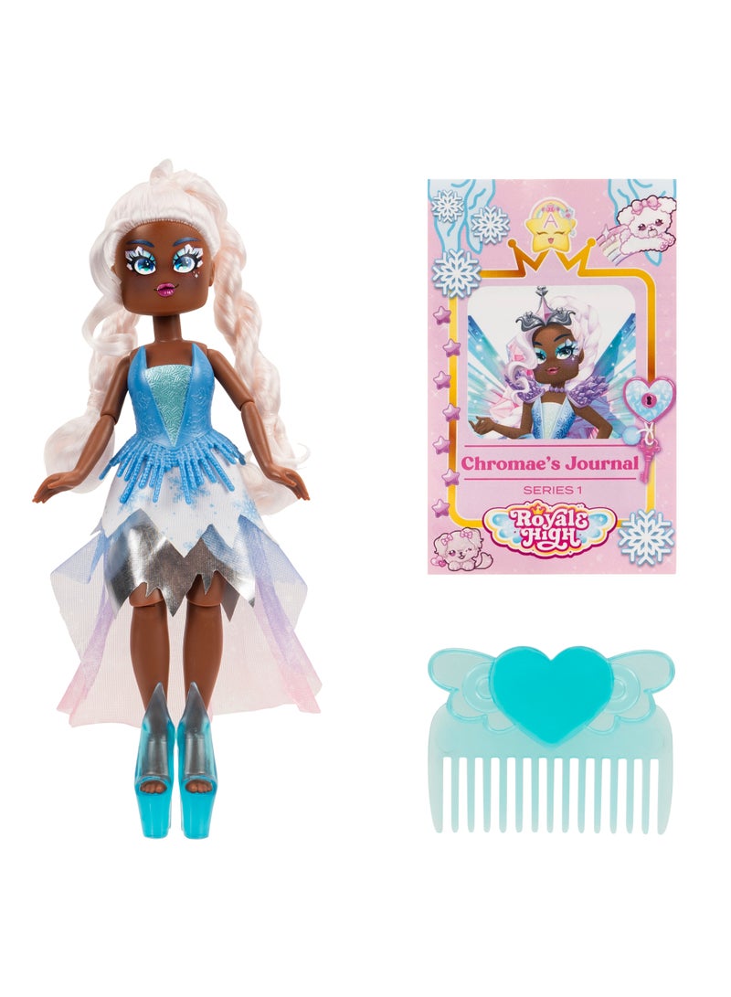 Royale High Fashion Doll + Accessories 9-Inches - Chromae | Exclusive Virtual Item Code Included | Collectable Figure | Fashion Doll | For Fans, Gamers & Collectors! | Official Licensed Product - Image 3