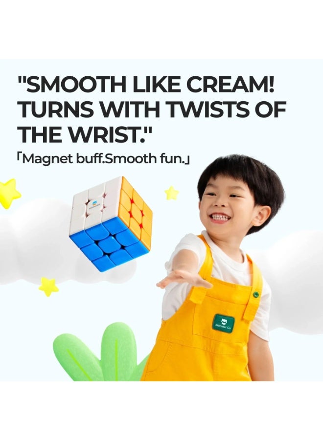 جانكيوب مكعب مغناطيسي جان مونستر جو إم جي ٣٥٢ ٣×٣ - أحدث إصدار ٢٠٢٤ - Image 5