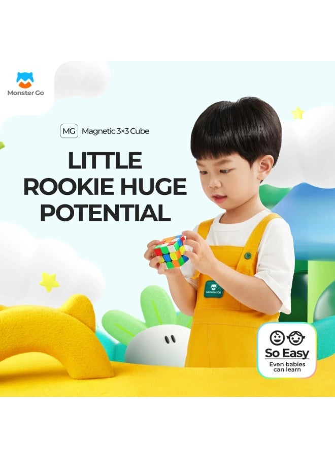 جانكيوب مكعب مغناطيسي جان مونستر جو إم جي ٣٥٢ ٣×٣ - أحدث إصدار ٢٠٢٤ - Image 4