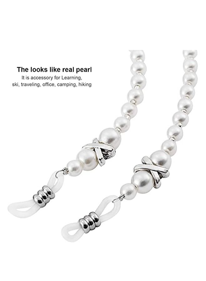 Women's Handmade Beaded Eyeglass Strap Rope Premium Glasses Holder Chains Eyewear Retainer for Women Men and Kids - Image 3