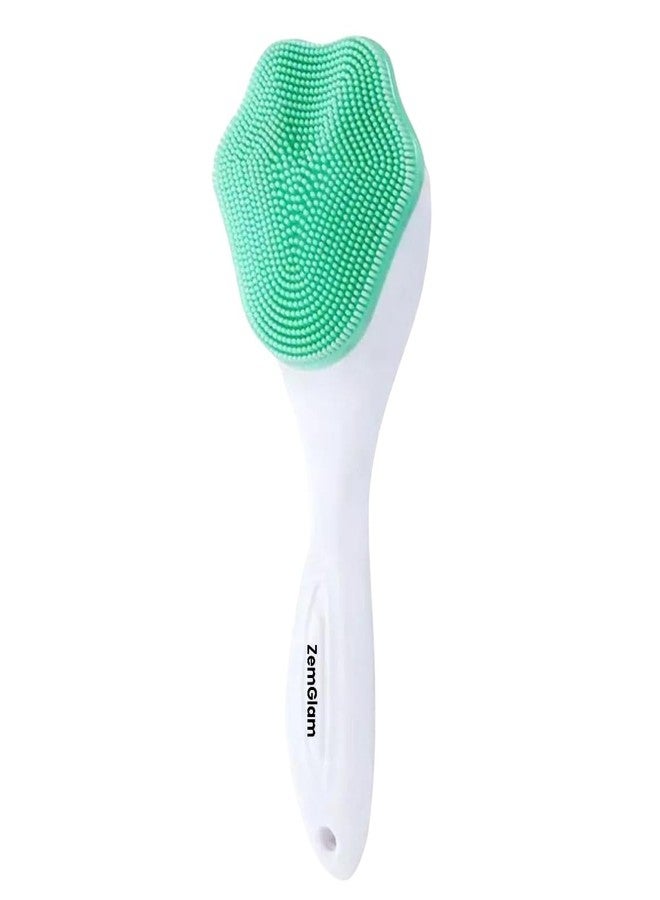 ZemGlamFace Cleansing Brush Soft Silicone Face Wash Brush Face Scrubber Manual Waterproof Cleansing Skin Care Face Brushes for Cleaning (MULTI-COLOR) - Image 2
