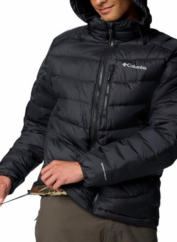 Columbia Men's Labyrinth Loop II Hooded Jacket, Black, 2X Big - Image 3