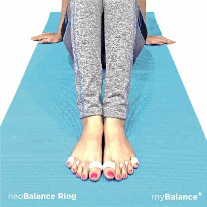 Alexvyan Silicon Toe Ring Posture Corrector- Stabilizes The Balance of The Body- Finger Separator - Image 2