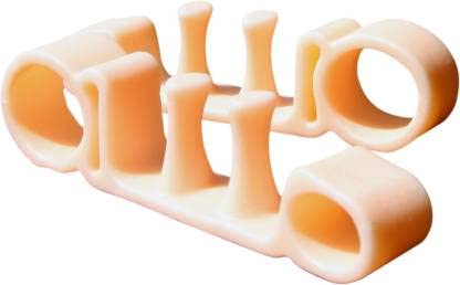 Alexvyan Silicon Toe Ring Posture Corrector- Stabilizes The Balance of The Body- Finger Separator - Image 1