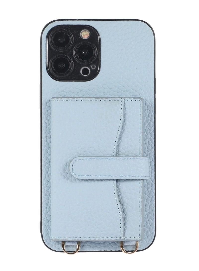 Suteni Back Cover Leather Protective Wallet Mobile Phone Case for iPhone - Image 1