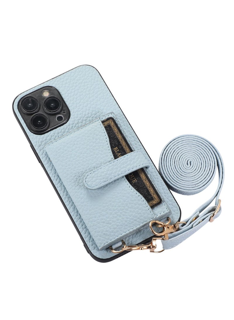 Suteni Back Cover Leather Protective Wallet Mobile Phone Case for iPhone - Image 2