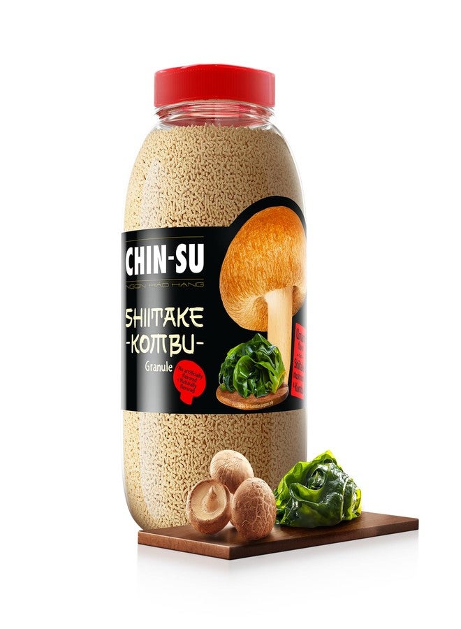 CHIN-SU تشين-سو حبيبات فطر شيتاكي وكومبو، عبوة 450 غرام، مسحوق توابل طبيعي، 15.87 أونصة - Image 1