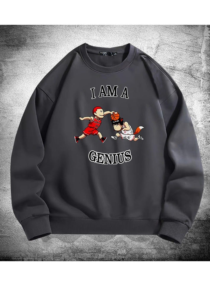 KUYING New Slam Dunk Round Neck Hoodie  - Image 1