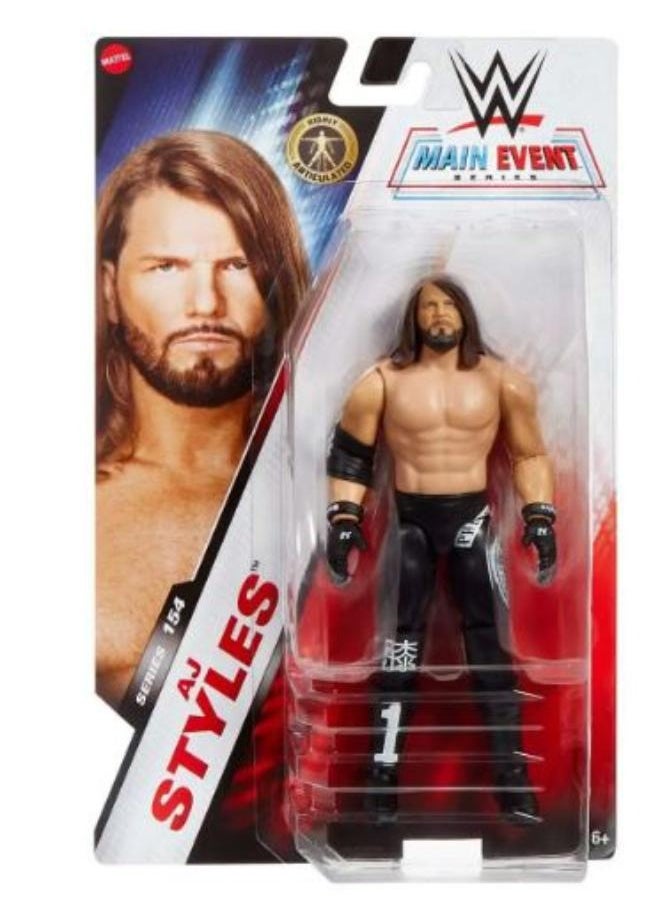 WWE MATTEL WWE Mattel Main Event Series - AJ Styles  - Image 5