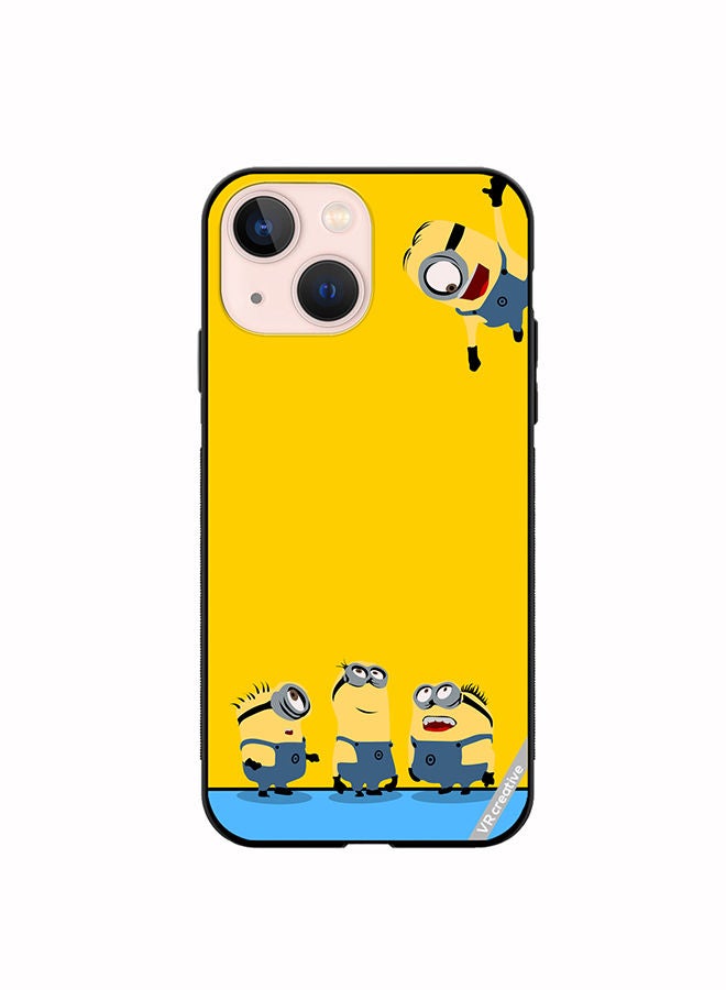 VR CREATIVE Protective Case Cover For Apple iPhone 13 Minions Design Multicolour - Image 1