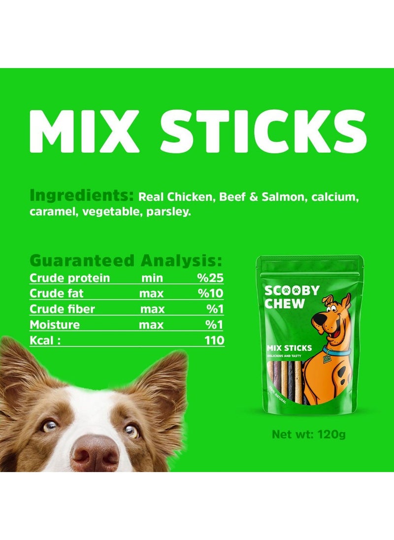 Mix Sticks Dog Treats 150g