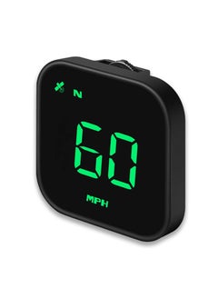 SYOSI G4S Digital GPS Speedometer, New HUD Car Head Up Display with Digital Speed in MPH KPH, Universal Fatigue Driving Reminder, Overspeed Alarm Trip Meter, for All Vehicle (Green)  - Image 1