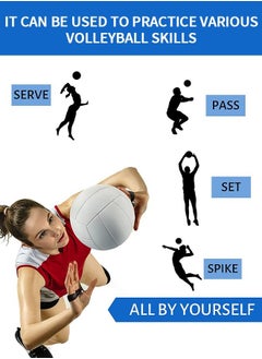 GROIC Volleyball Spike Trainer, Adjustable Volleyball Training Equipment Aid, Volleyball Spike Training System Improves Serving, Jumping, Arm Swing Mechanics and Spiking Power  - Image 4