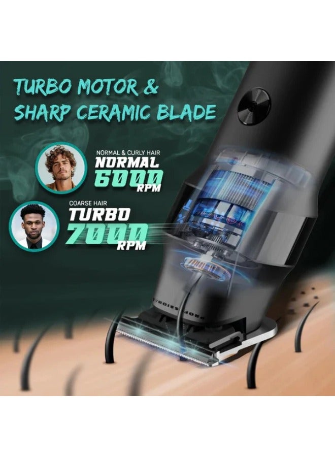 VGR V-987 Professional Hair Trimmer, Black Black - Image 3