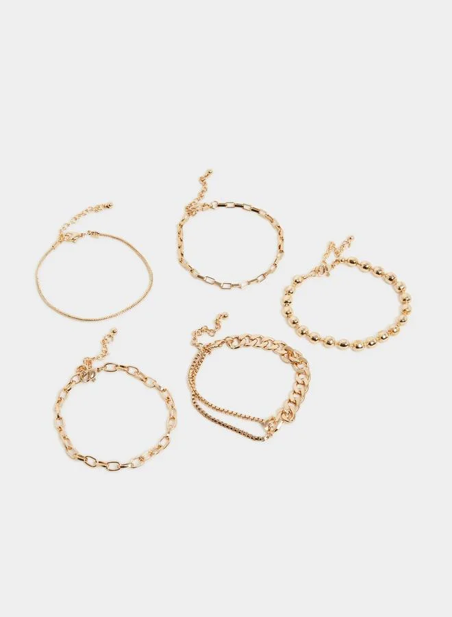 Styli Styli Set of 5 - Assorted Chain Bracelet