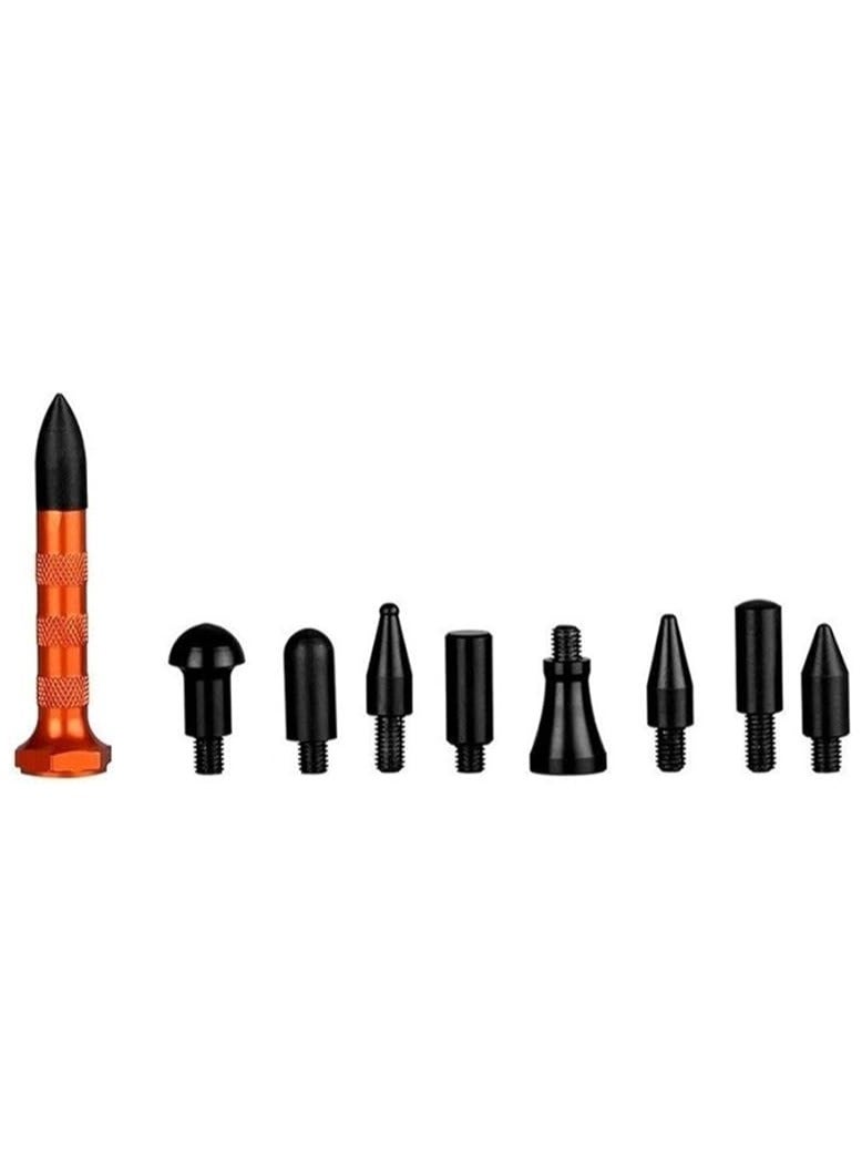 general GS DIY Paintless Dent Repair Kit Metal Tap Down Pen with 9 Heads Tips Dent Removal Tools - Image 3