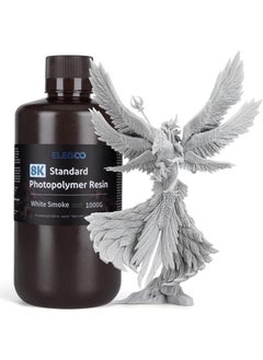 ELEGOO 8k Standard Photopolymer Resin White Smoky 1kg  - Image 1