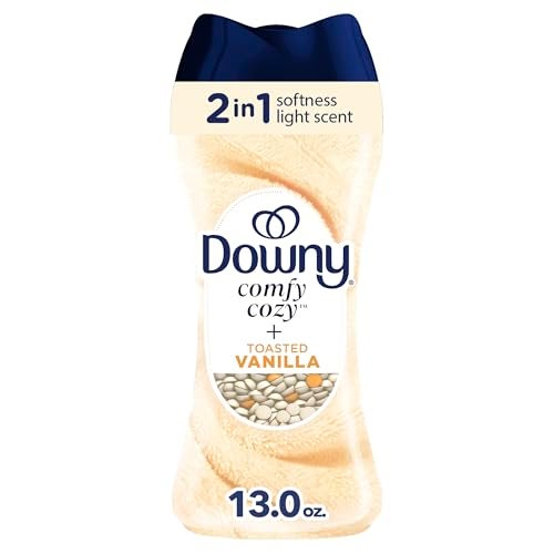 Downy Blends In-Wash Laundry Scent Booster Beads, Toasted Vanilla Scent, 13 OZ, Fabric Sottener Beads and Freshness - Image 1