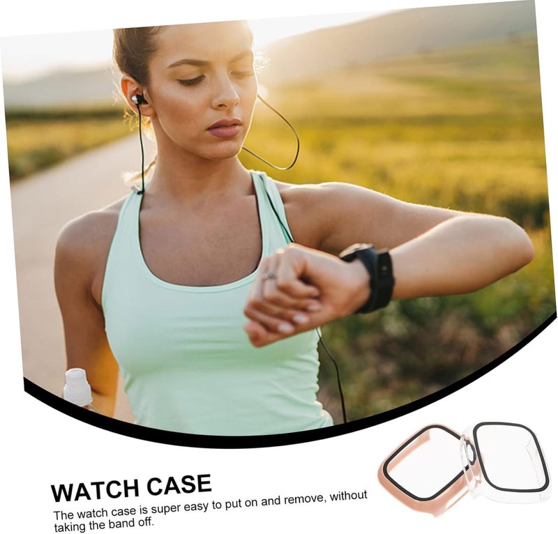 2Pcs Watch Case Compatible with Xplora Play Transparent Strong Protection Easy to Install Remove Scratch Drop Resistant - Image 4