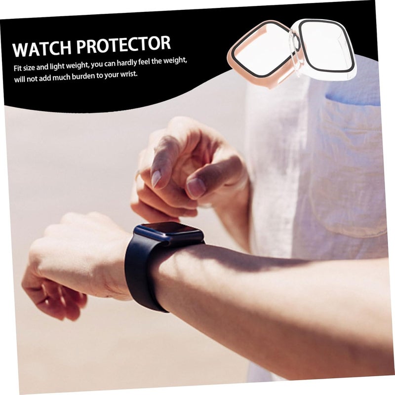 2Pcs Watch Case Compatible with Xplora Play Transparent Strong Protection Easy to Install Remove Scratch Drop Resistant - Image 3