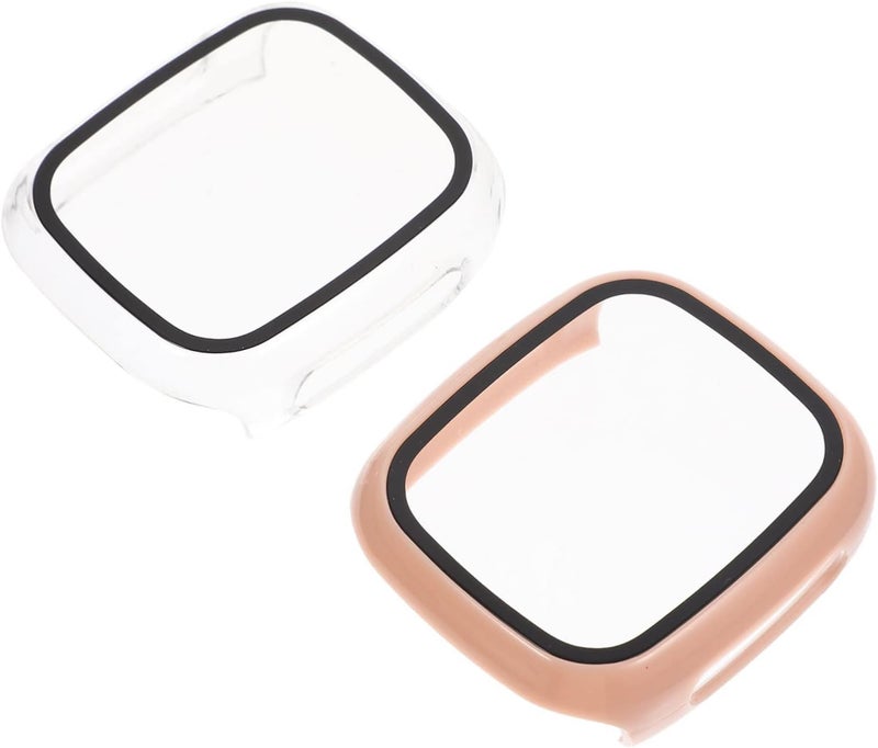 2Pcs Watch Case Compatible with Xplora Play Transparent Strong Protection Easy to Install Remove Scratch Drop Resistant - Image 1