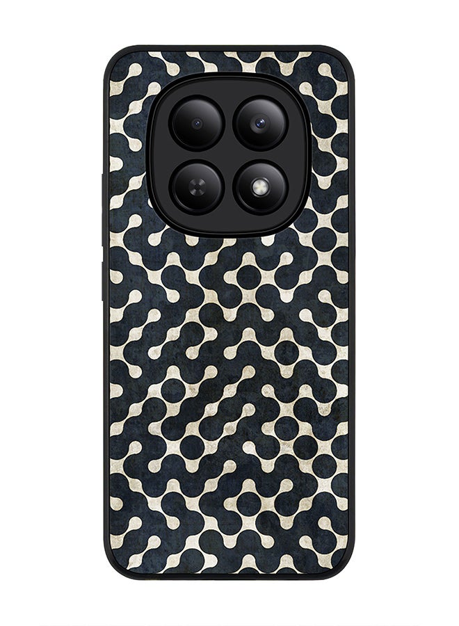 For Xiaomi Redmi Note 15 4G Case,Slim fit Camera Protection, Shockproof Thin Phone cover  - Connect The Dots (Black)