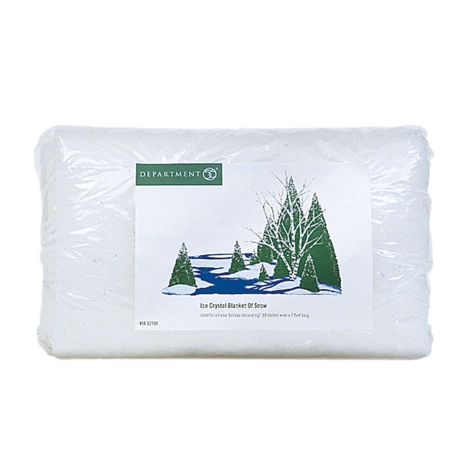 ACCESSORIES FOR VILLAGES ICE CRYSTAL BLANKET OF SNOW ACCESSORY WHITE PACKAGING MAY VARY