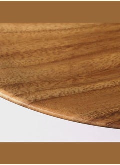 MUJI Acacia Plate, Dia. 19 x H 2 cm  - Image 2