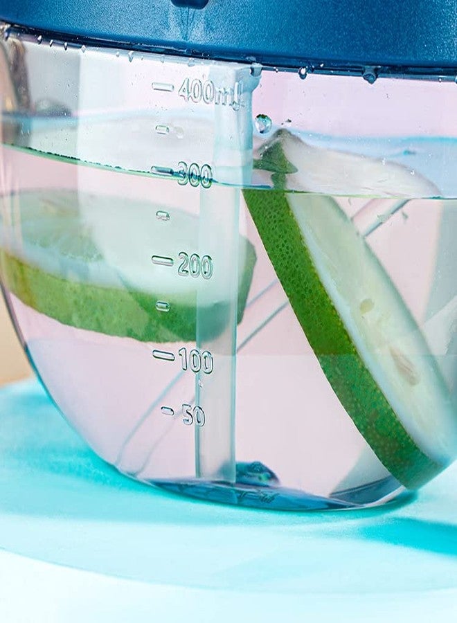 TEMSON Cute Ladybug Bottle Water Bottle with Sipper, Water Bottle for Kids, Sipper Bottle for Kids, Cartoon Kids Water Bottle for Kids with DIY Stickers -450 ML(ABL-1036) (Multicolor) - Image 3