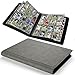 Arkeiliy Premium Ringless Trading Card Binder 1024 Capacity 16 SideLoading Pockets per Page Archival Quality Protection AntiSlip Spine for TCG MTG Sports Cards Gray - Image 3