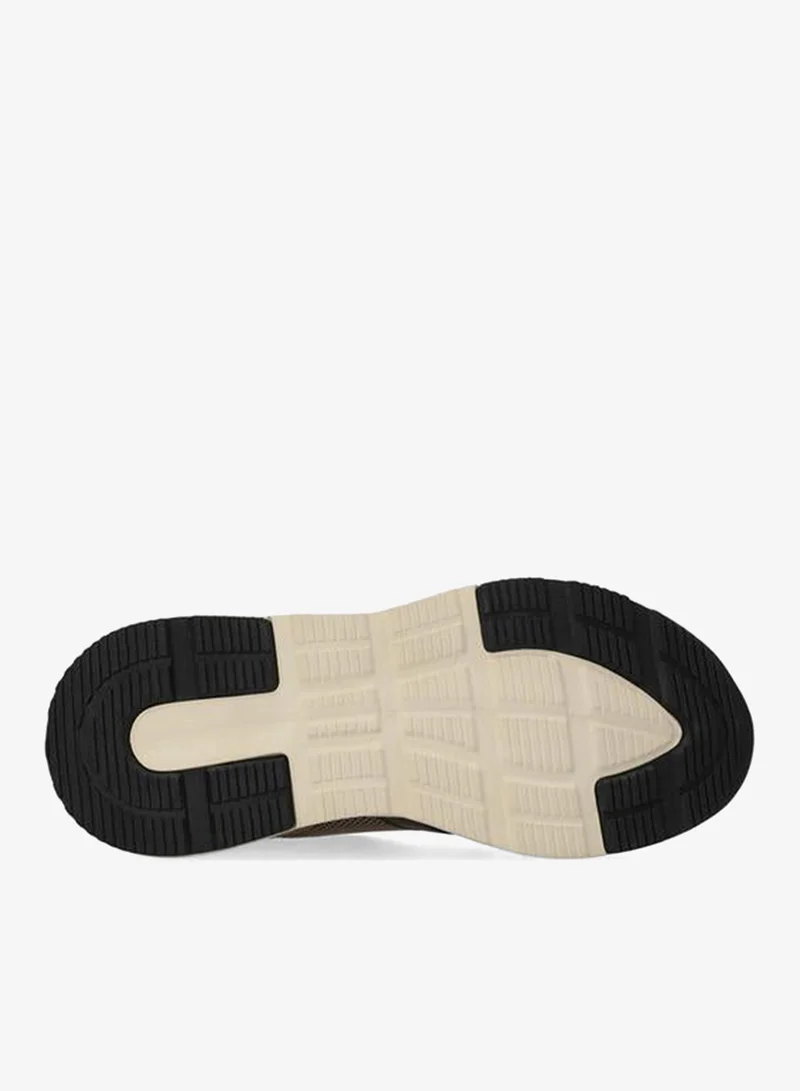 MEXX BROWN Paneled Sneakers with Lace-Up Closure for Women | Best Price UAE