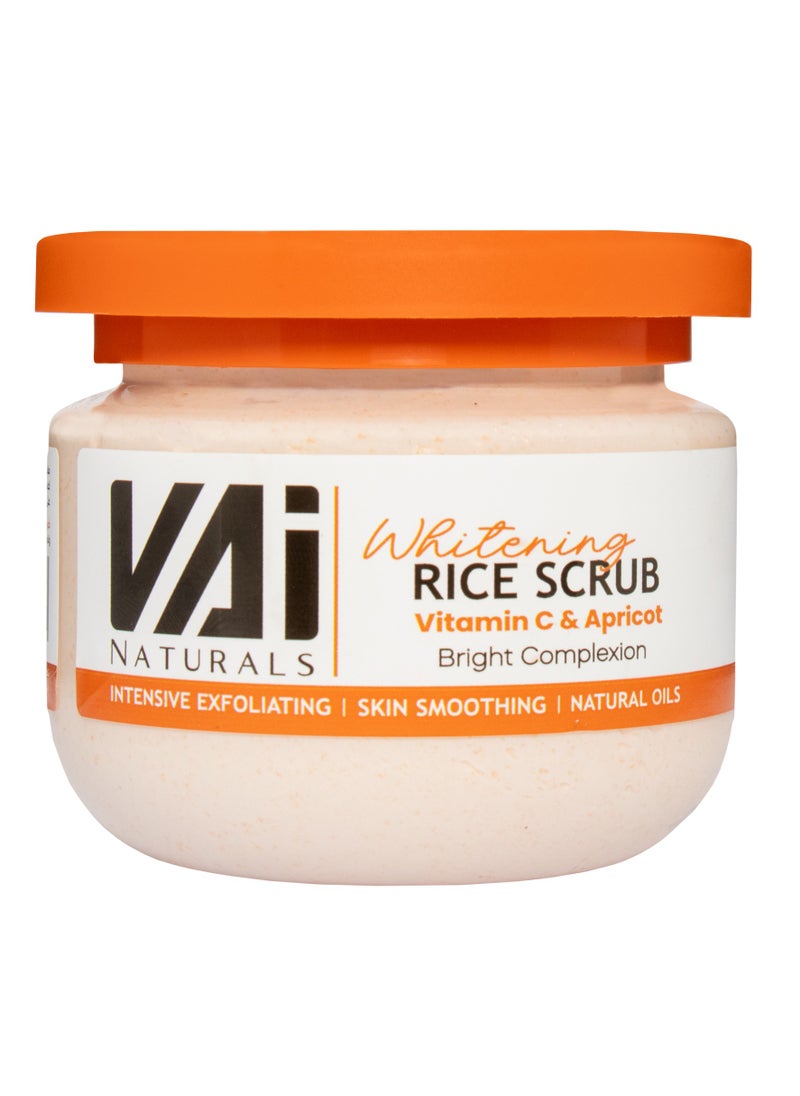 Vai Naturals Rice Scrub with Vitamin C & Apricot – Exfoliating & Brightening Face Scrub with Vitamin E for Glowing Skin - pzsku/ZD69D4E60A87B4C46B546Z/45/_/1739195772/35f13c80-5968-414f-9524-8ed2140a4582