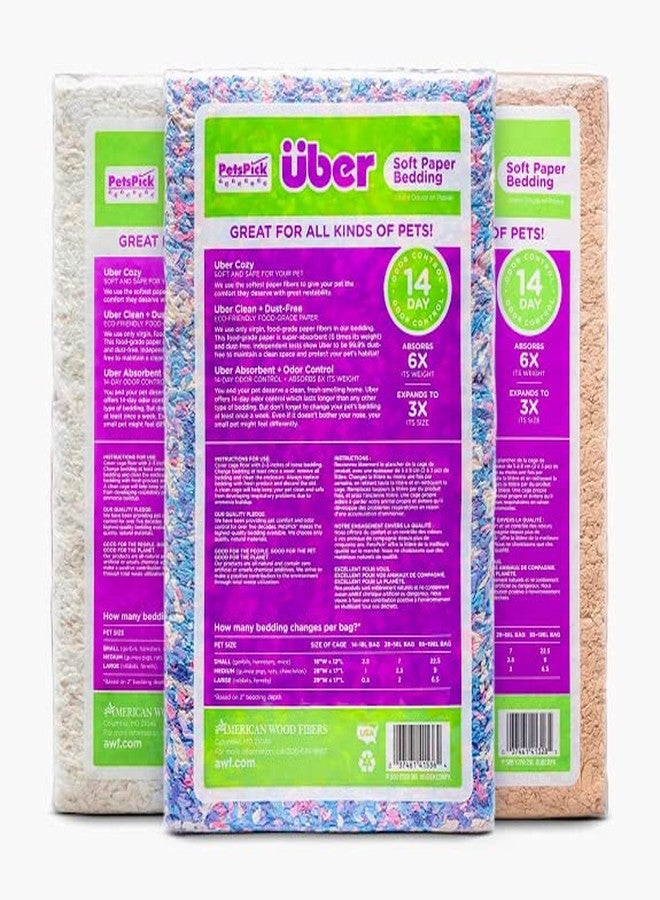 PETSPICK Soft Paper Bedding (Pink/White) - Image 2