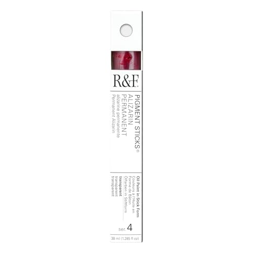 R&F Handmade Paints - Professional Oil Pigment Stick, Alizarin Permanent, 38 ml - Image 2