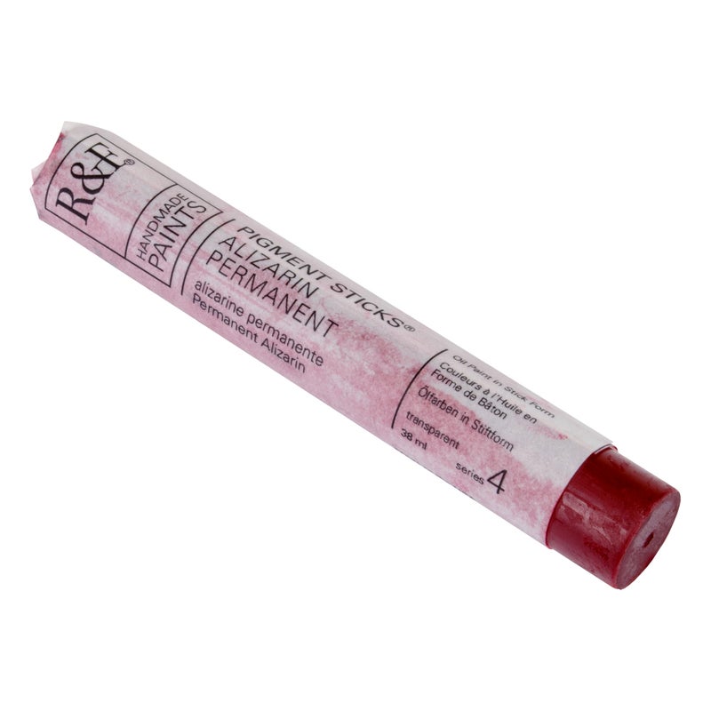 R&F Handmade Paints - Professional Oil Pigment Stick, Alizarin Permanent, 38 ml - Image 3