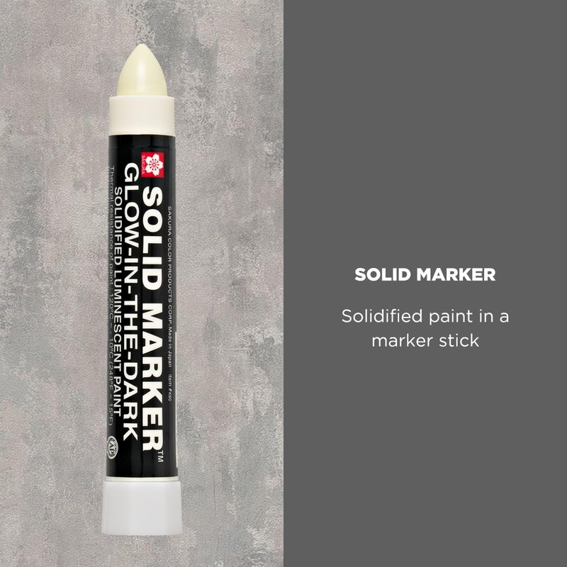 Sakura Solid Marker, Glow-in-The-Dark, Solidified Paint Marker (46594) - Image 3