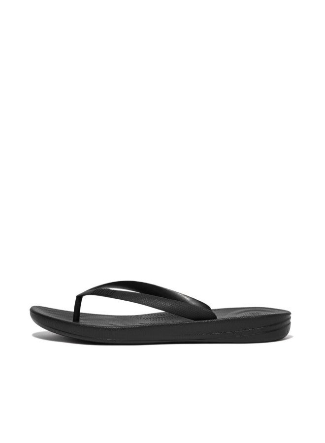 FitFlop 049-817 Fitflop Men Sandals Iqushion Ergonomic Flipflops - Black J80-001  - Image 1